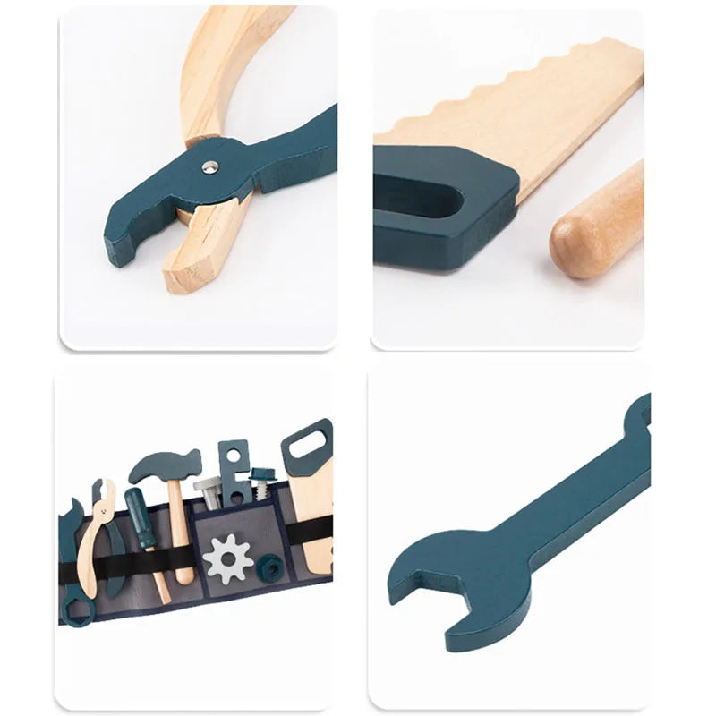 Wooden Simulation Repairman Bag Set