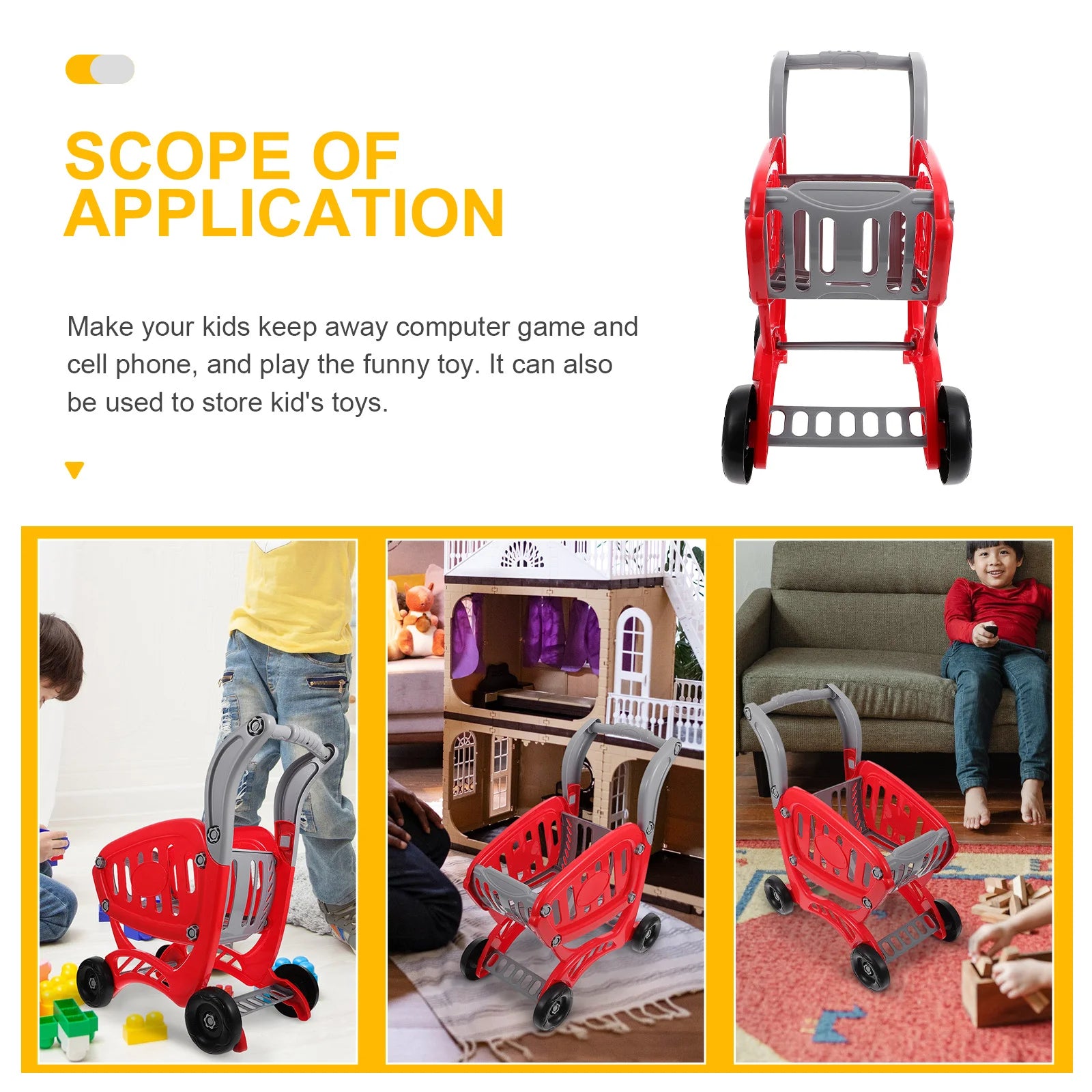 Fun Simulation Shopping Trolley