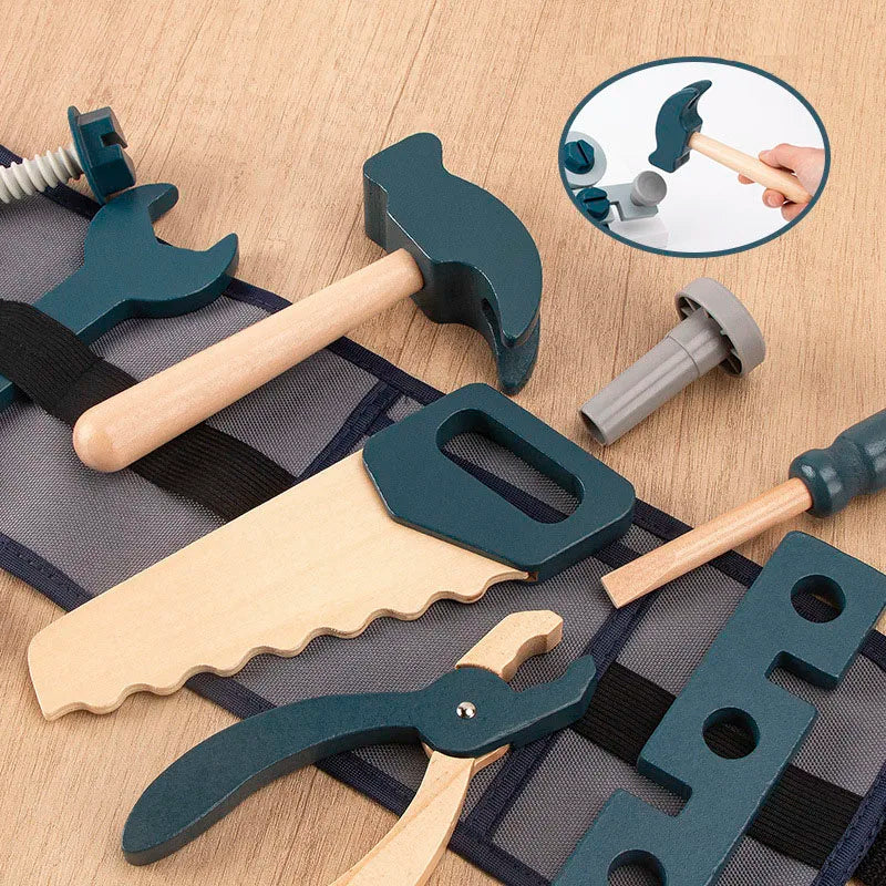 Wooden Simulation Repairman Bag Set